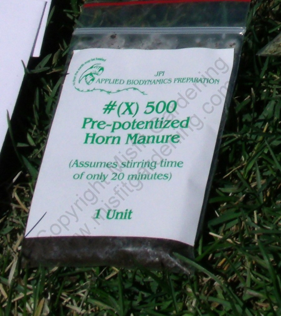 Preparation 500: Horn Manure