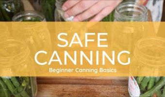 Safe canning basics